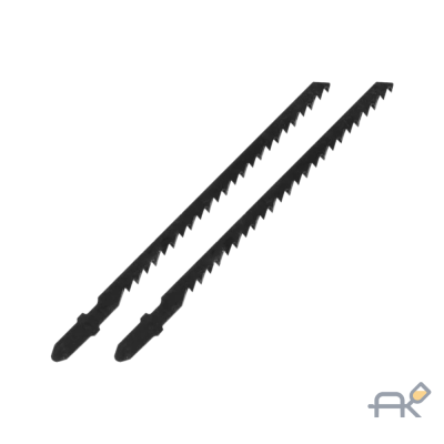 Полотно для электролобзика T144D по дереву. 75мм. шаг 4.0мм. 2 полотна Remocolor 81-2-407